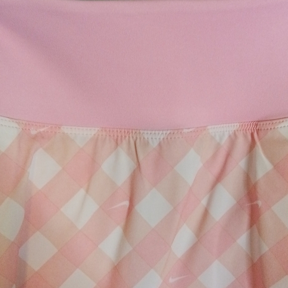 Nike Court Club Printed Tennis Skort Pink White Size Medium - Picture 6 of 14
